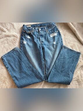 Levi's 501 '90s Jeans Bootcut Jeans Waist 25 Blue
